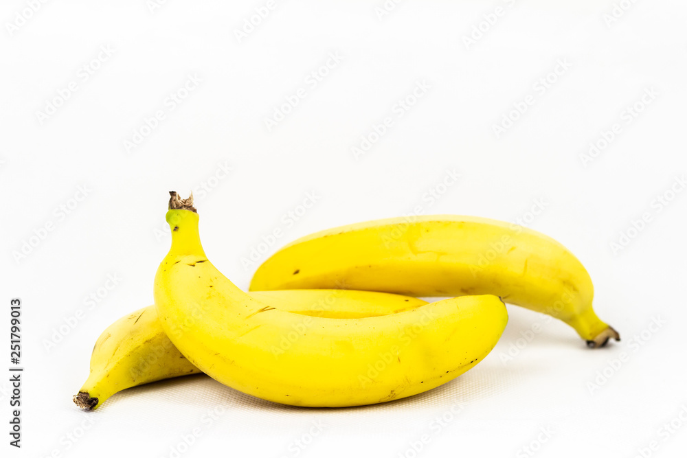 Bunch of bananas isolated on white background Bunch of bananas isolated on white background