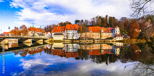 Wallpaper Mural Best places in Bavaria -  Landsberg am Lech - beautiful old traditional town in Germany Torontodigital.ca