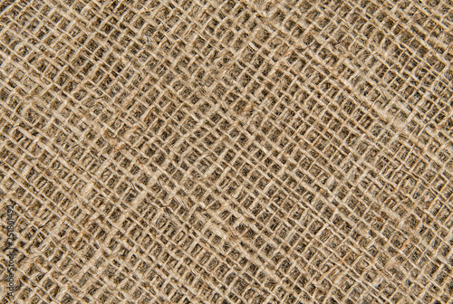 Natural rough sackcloth texture for background