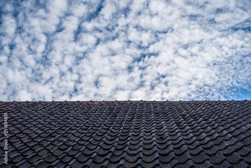 roof and sky pattern