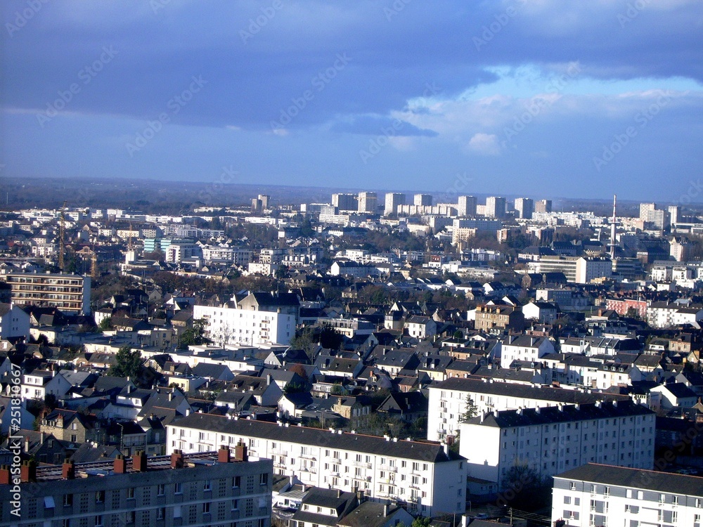 Panorama sur Rennes