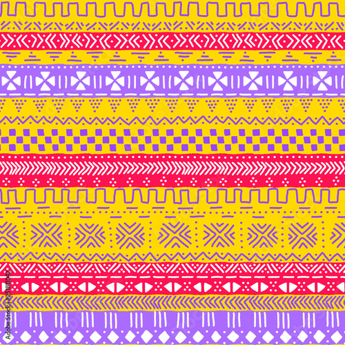 Colorful geometric african ...