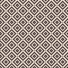 Papier peint photo Style bohème Motif aztèque géométrique ethnique coloré  © vector_master