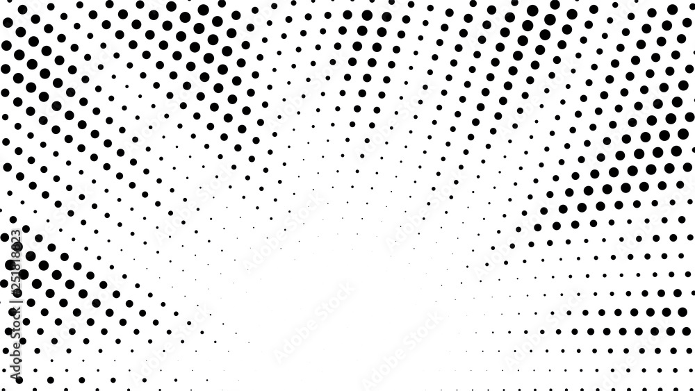 Halftone gradient sun rays pattern. Abstract halftone vector dots background. Monochrome dots pattern. Pop Art, Comic small dots. Star rays radial halftone poster. Shine explosion. Space, sunrise rays Halftone gradient sun rays pattern. Abstract halftone vector dots background. Monochrome dots pattern. Pop Art, Comic small dots. Star rays radial halftone poster. Shine explosion. Space, sunrise rays