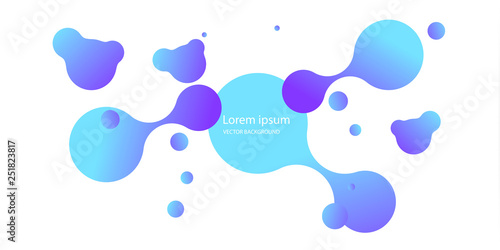 Abstract form of fluid. Liquid design. Liquid dynamic background for web sites, landing page or business presentation. Isolated gradient waves with geometric lines. Abstract geometric wallpaper
