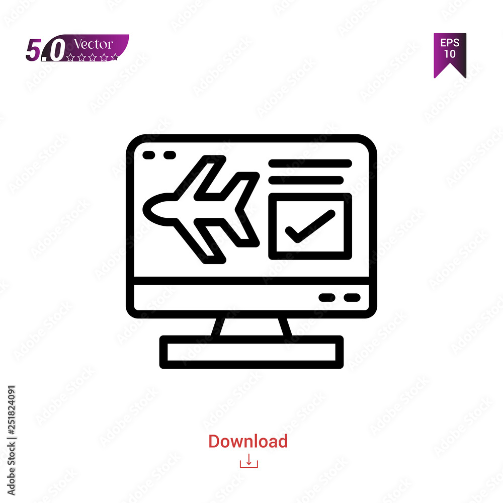 Outline buy icon isolated on white background. Line pictogram. Graphic design, mobile application, logo, user interface. Editable stroke. EPS10 format vector illustration Outline buy icon isolated on white background. Line pictogram. Graphic design, mobile application, logo, user interface. Editable stroke. EPS10 format vector illustration
