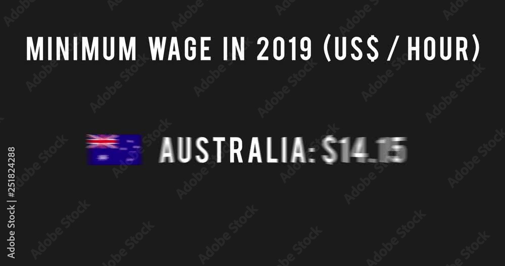 An animated information video on the minimum wage of 15 countries in 2019. An animated information video on the minimum wage of 15 countries in 2019.