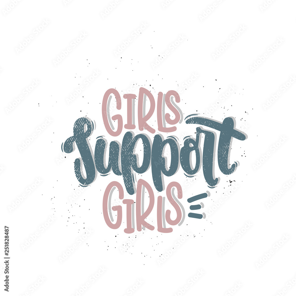 Fototapeta premium girls support girls