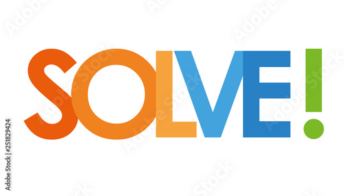 solve text in white background