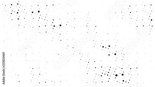 Halftone gradient pattern. Abstract halftone dots background. Monochrome dots pattern. Grunge crumpled texture. Pop Art, Comic small dots. Design for presentation, business cards, report, flyer, cover