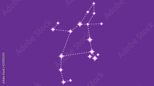 Perseus constellation vector design