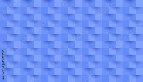Blue background, abstract seamless pattern.
