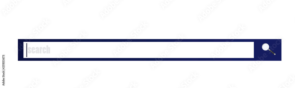 Search tab. vector illustration Search tab. vector illustration