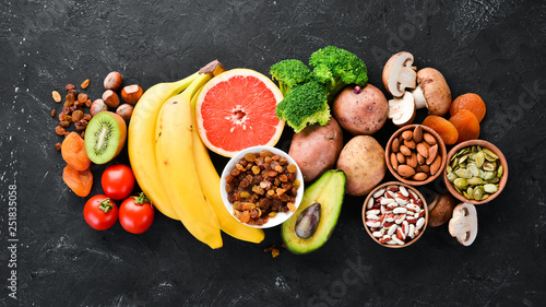 Photos The food contains natural potassium