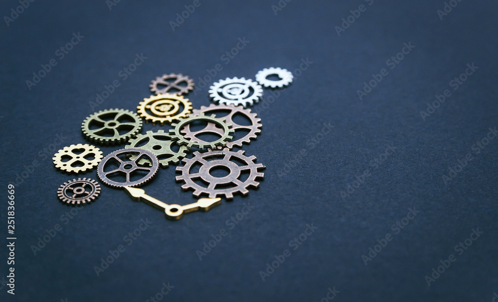 Conceptual image of industry, mecanics, connection or team work. Background from different metal gears. Conceptual image of industry, mecanics, connection or team work. Background from different metal gears.