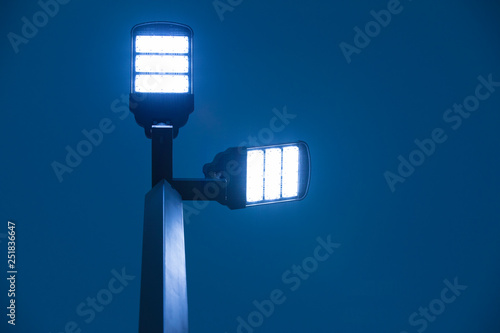 Foto LED street lamps,LED street light with solar cell ,