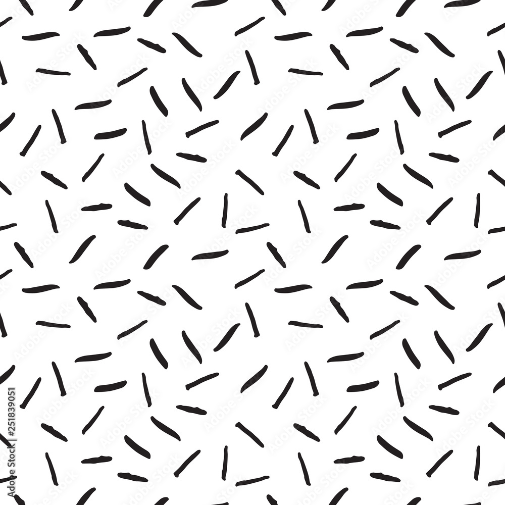 Ink hand-drawn seamless patterns. Dots and shapes Ink hand-drawn seamless patterns. Dots and shapes