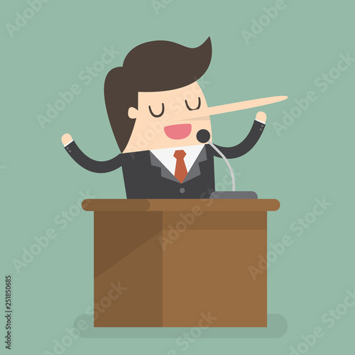 Liar Businessman.