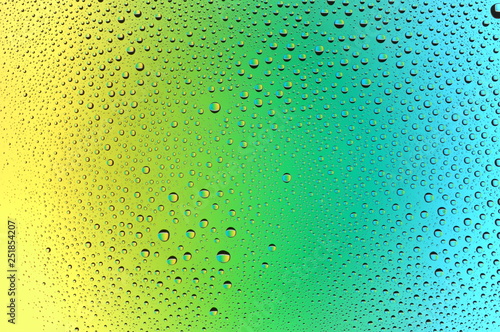 Water drop colorful Rainbow