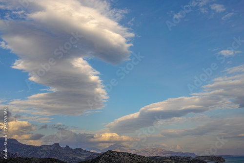 sky and clouds