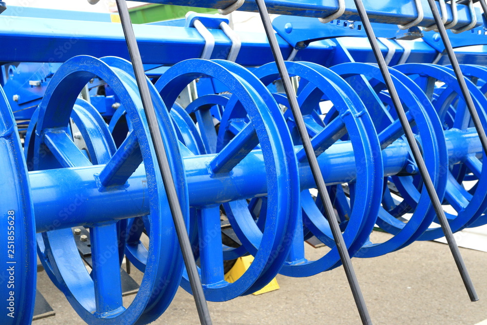 Image of a cultivator for tillage.