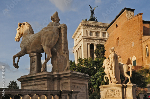 Roma, da piazza del Campidoglio