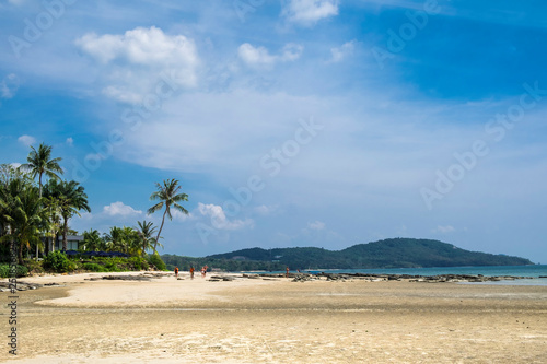 Beautiful exotic beach in Krabi Province  Thailand