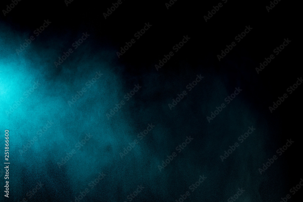 Dust cloud on black background Dust cloud on black background