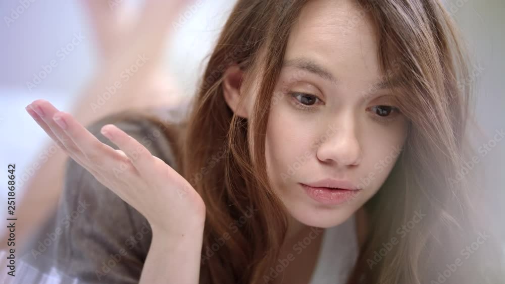 Surprised woman face. Joyful woman reading awesome news. Playful girl surprise Surprised woman face. Joyful woman reading awesome news. Playful girl surprise