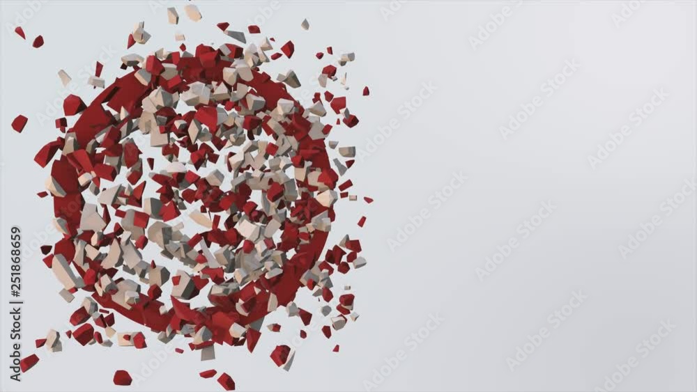 front view of a dart that hit the center of a target and destroy it (3d render) front view of a dart that hit the center of a target and destroy it (3d render)