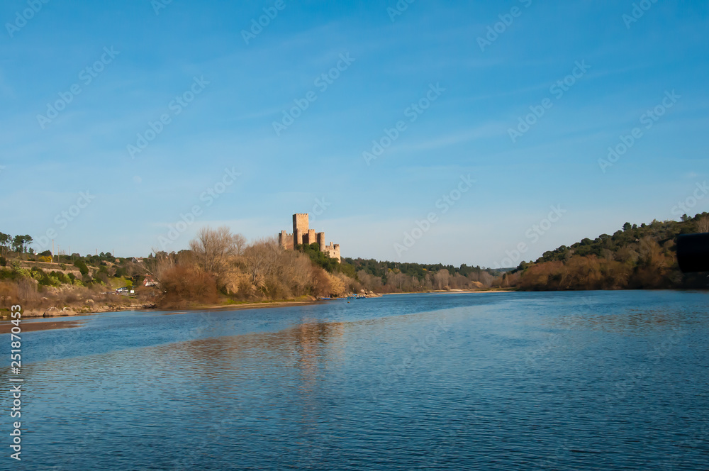 Image of Almourol Castle, in Portugal