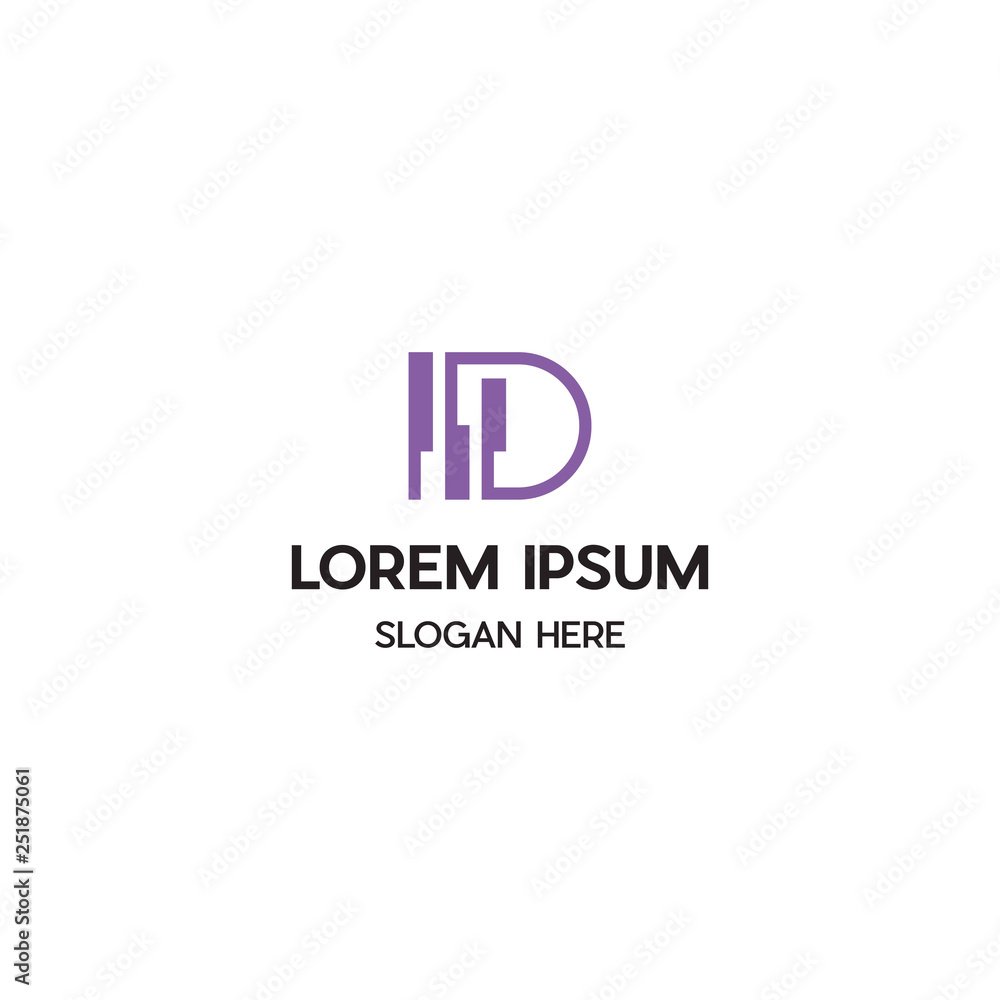 Letter D Technology Business Vector Logo Design Letter D Technology Business Vector Logo Design