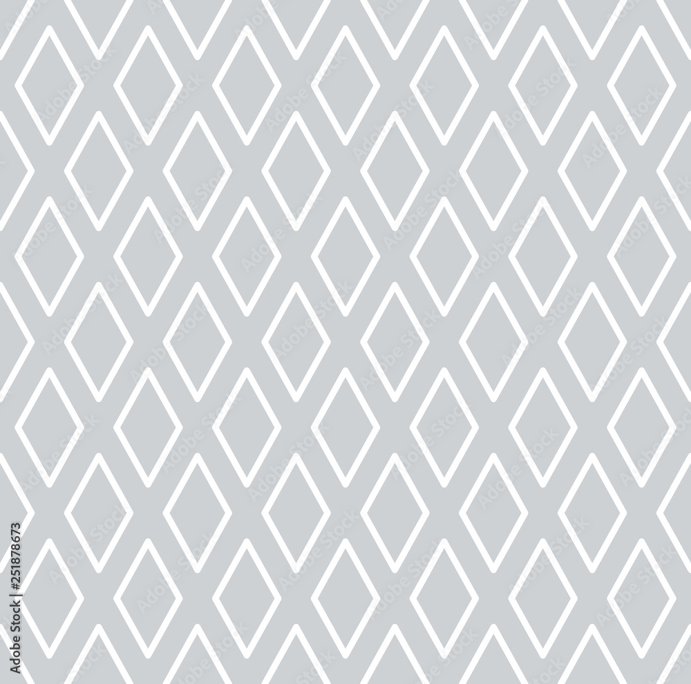 Seamless diamonds pattern. Geometric  texture.