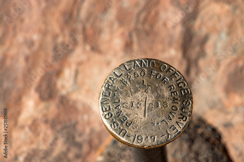 Capitol Reef Survey Marker