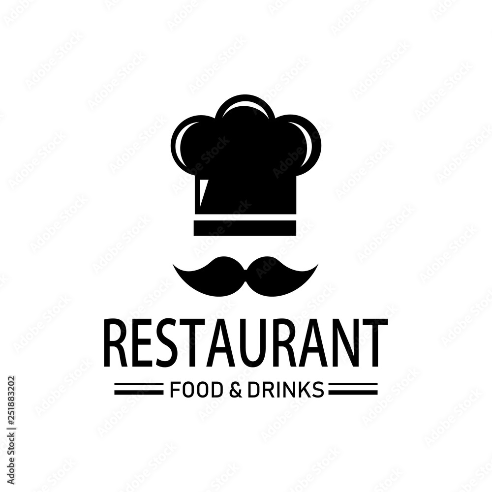Restaurant icon logo Restaurant icon logo