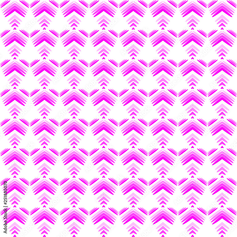 Pastel pattern of pink hearts and flowers on a white background. Pastel pattern of pink hearts and flowers on a white background.