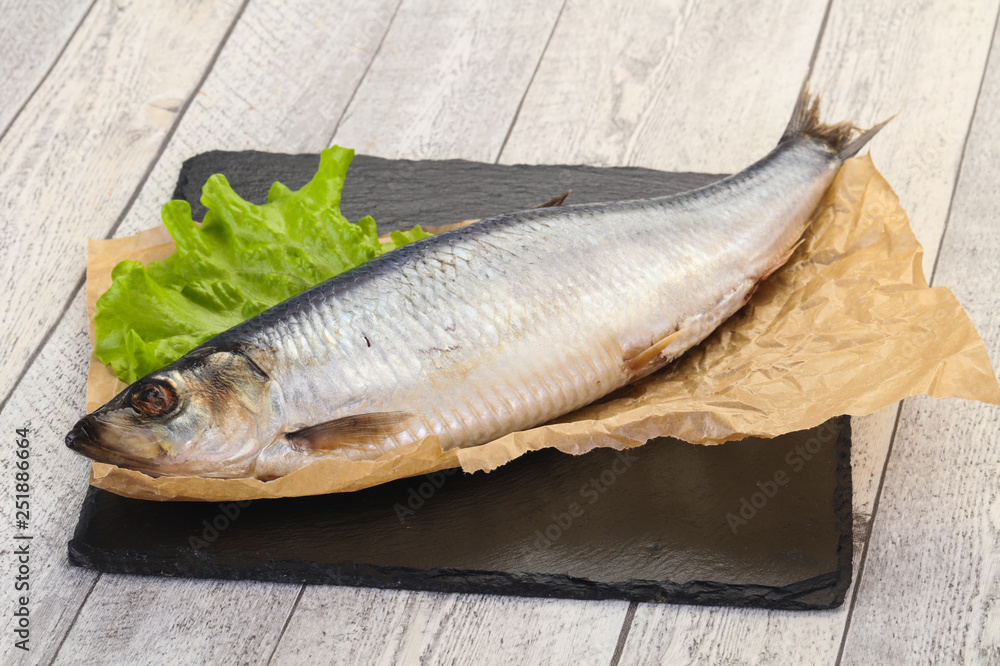 Salted herring fish