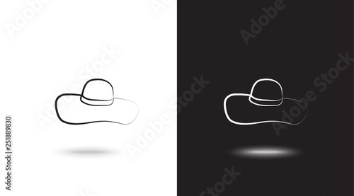 Vector icon cap