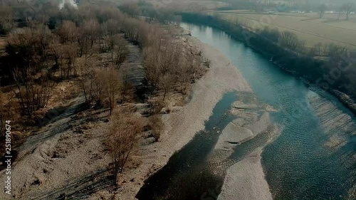 il volo sul fiume Adda