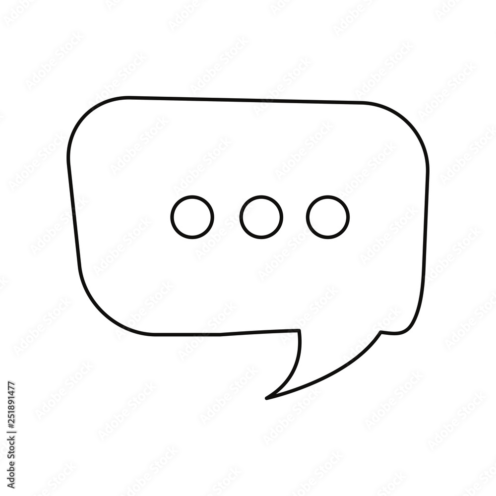 speech bubble message speech bubble message