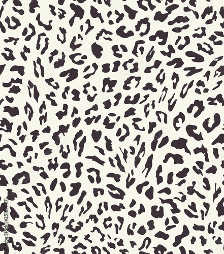 leopard seamless pattern design . vector illustration background