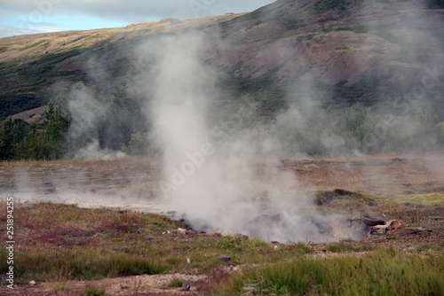Hochtemperaturgebiet Haukadalur auf Island