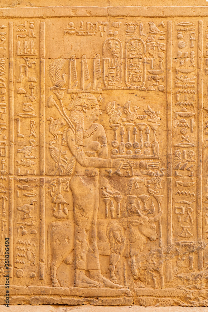 Relief in Ägypten, Tempel Kom Ombo