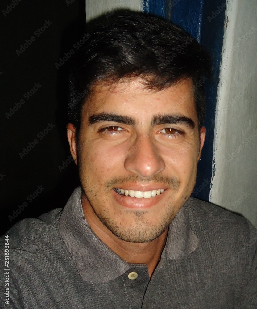 Fototapeta premium my portrait with smile