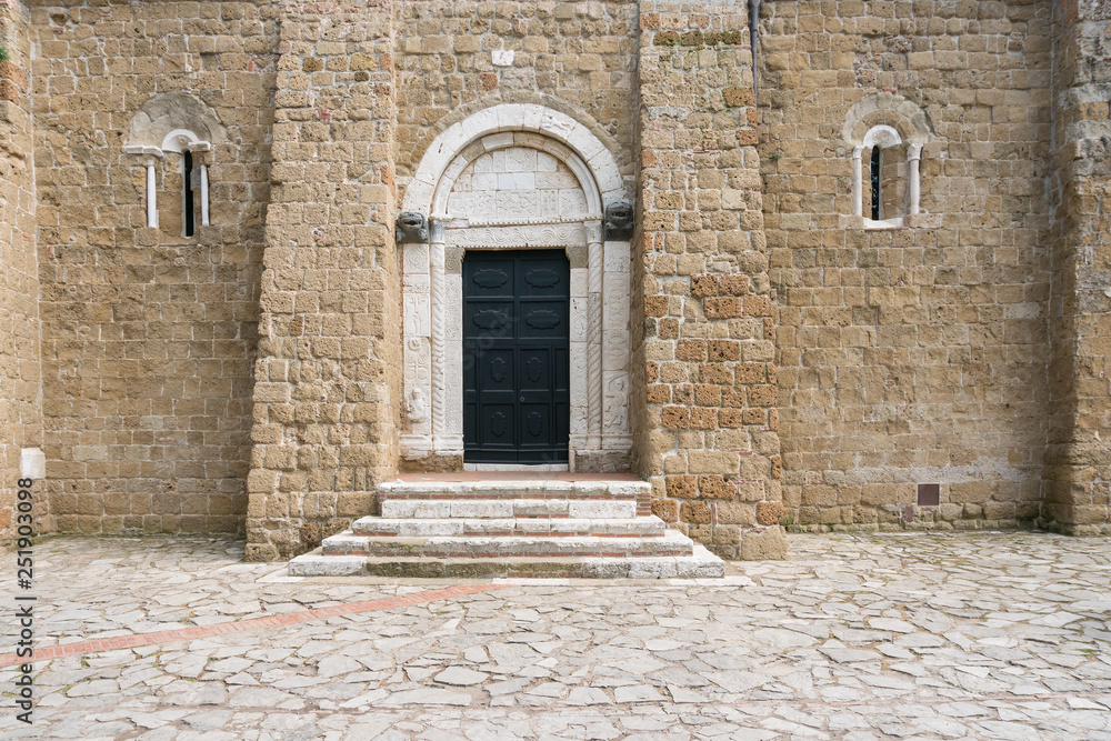 Medieval town in Tuscany-Italy Medieval town in Tuscany-Italy