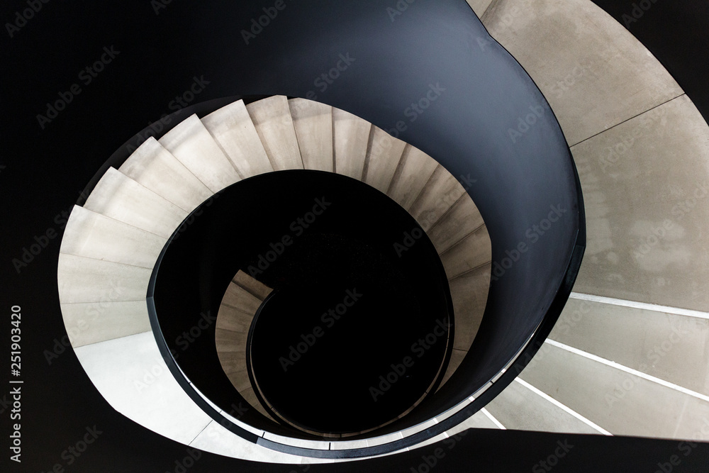 Fototapeta premium spiral staircase.