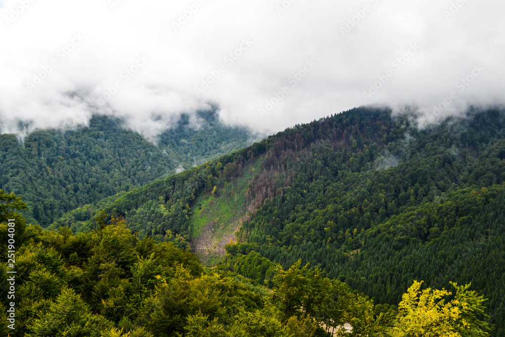 Fototapeta premium PHOTO of the mountain landscape