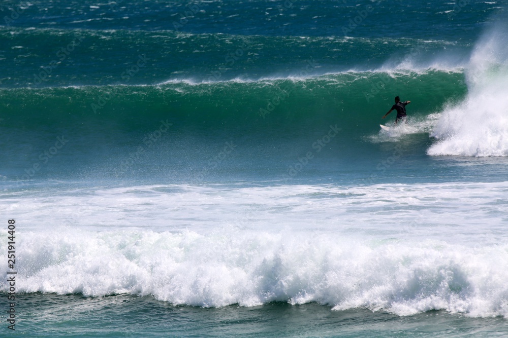Amazing backwash waves at Snapper Rocks during Cyclone Oma, Gold Coast Australia Amazing backwash waves at Snapper Rocks during Cyclone Oma, Gold Coast Australia