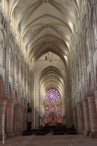 Hauts-de-France - Picardie - Aisne - Laon - Int  rieur de la Cath  drale Notre-Dame