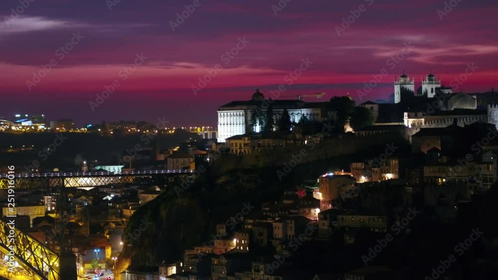 Aerial Portugal Porto June 2018 Night 90mm Zoom 4K Inspire 2 Prores Aerial video of downtown Porto in Portugal at night with a zoom lens. Aerial Portugal Porto June 2018 Night 90mm Zoom 4K Inspire 2 Prores Aerial video of downtown Porto in Portugal at night with a zoom lens.